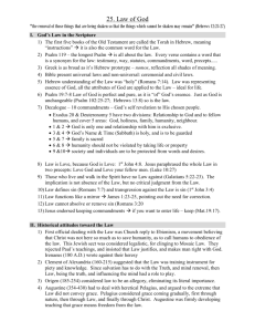 25. Law of God - Adventism 101