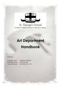 to – ART Department Handbook