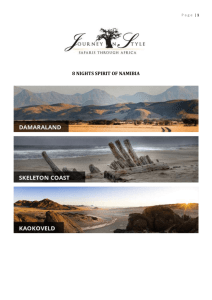 8 NIGHTS SPIRIT OF NAMIBIA