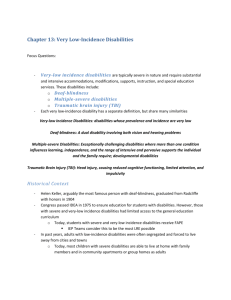 Multiple-Severe Disabilities - SPED-371-54