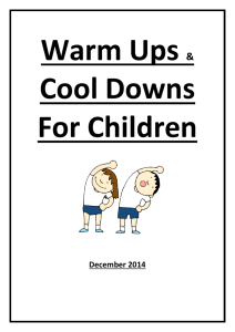 Warm-Ups & Cool Downs for Children