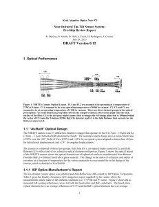 Pre-Ship Review Report - Caltech Optical Observatories