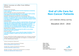 Course: End of Life Care for Non-Cancer Patients