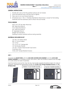 Vertical MadLocker Assembly