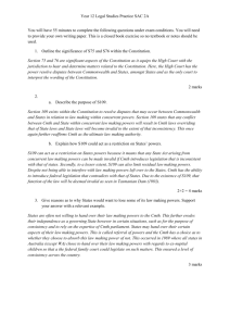 Practice SAC answers - Year 12 Legal Studies