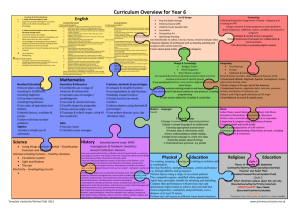 Y6 Curriculum Overview (docx file)