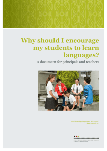Principals Document_Learning Languages