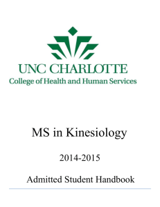2014-2015 Admitted Student Handbook