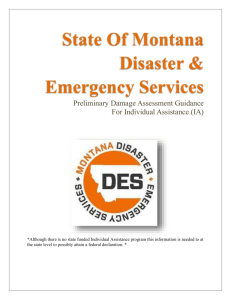 State PDA guide for individual assistance