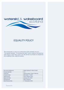 w&ws equality policy