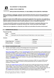 Immunology/Microbiology study using mice