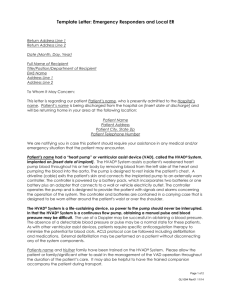 Emergency Responders and Local ER Letter (Template)
