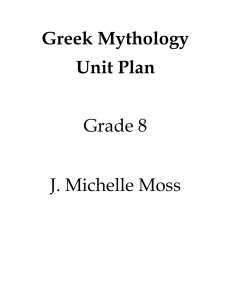 CSE_390_Unit_Plan___Greek_Mythology