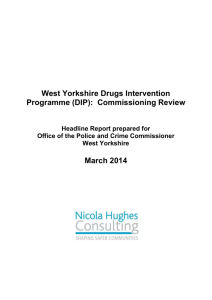 West Yorkshire Drugs Intervention Programme