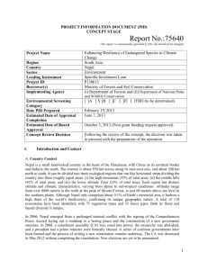 project information document (pid) - Documents & Reports