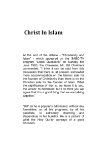 Christ In Islam