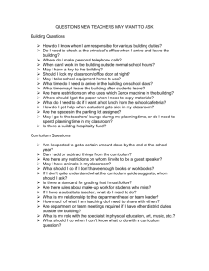 questions new teachers may want to ask