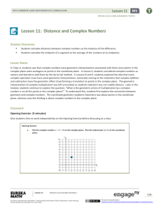 Precalculus Module 1, Topic B, Lesson 11: Teacher