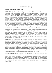UMI-IFAECI (3351) General information of the Unit UMI