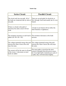 Parallel vs Series Circuits Activity