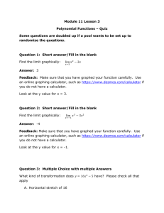 Module 11 Lesson 3 Quiz