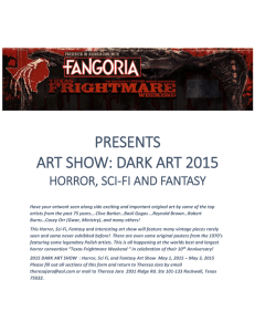 dark Art 2015 HORROR, Sci-Fi and fantasy