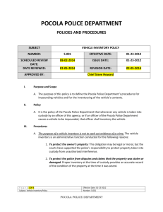 Vehicle Inventory