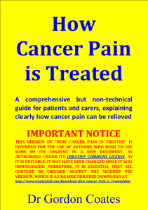 How Cancer Pain is Treated