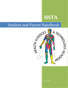 HSTA Handbook for Students and Parents