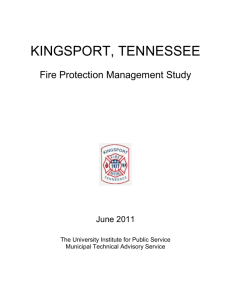 Fire Protection Management Study - MTAS