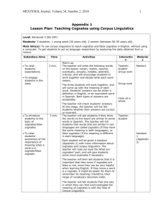 MEXTESOL Journal, Volume 34, Number 2, 2010 Appendix 1