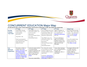 Education Major Map - Career Services
