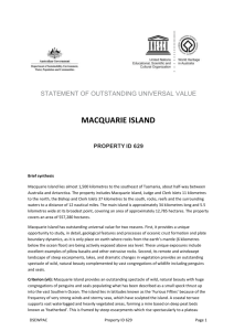 Statement of Outstanding Universal Value