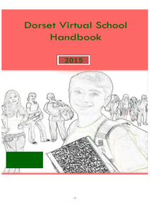 Virtual School Handbook 2015 - Dorset (pdf, 5Mb)