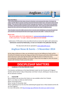E-Life 2014 - Anglican Life Anglican Life