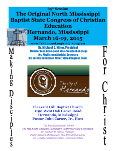 2015 Registration Packet - National Faith