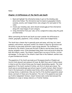 Chapter 13 Differences of the North and South