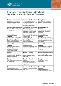 DOC 140KB - Geoscience Australia