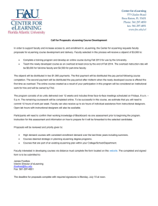 Call for eLearning Proposals