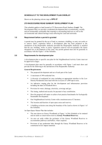 Hume Planning Scheme SCHEDULE 27 TO THE development plan