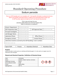 Sodium peroxide