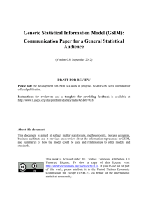 GSIM: Communication Paper