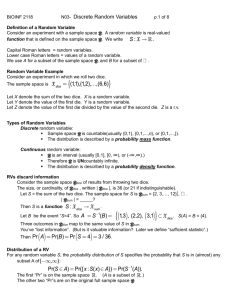 N03-Discrete Random Variables