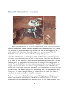 Chapter 15 - The Horse Racing Connection