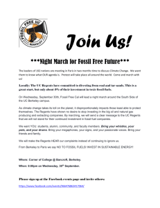 Join Us! ***Night March for Fossil Free Future*** The leaders of 192