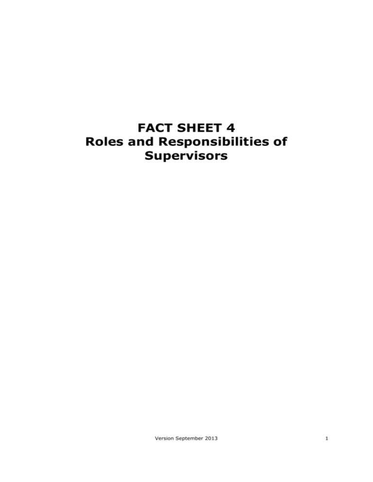 fact-sheet-4-roles-and-responsibilities-of-supervisors