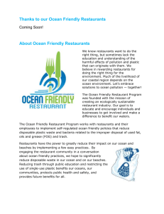 About Ocean Friendly Restaurants
