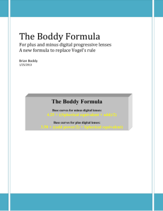 The Boddy Formula