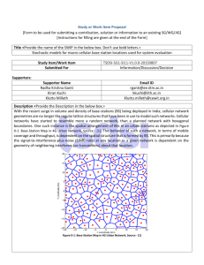 Study or Work Item Proposal