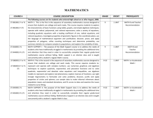 mathematics